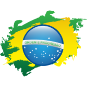Brazil Art Flag